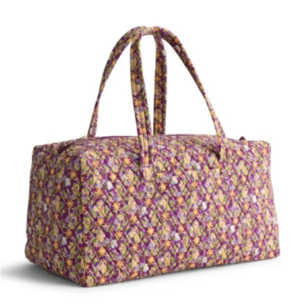 Vera Bradley Outlet Disney Rapunzel large travel duffel bag NWT - Picture 2 of 7